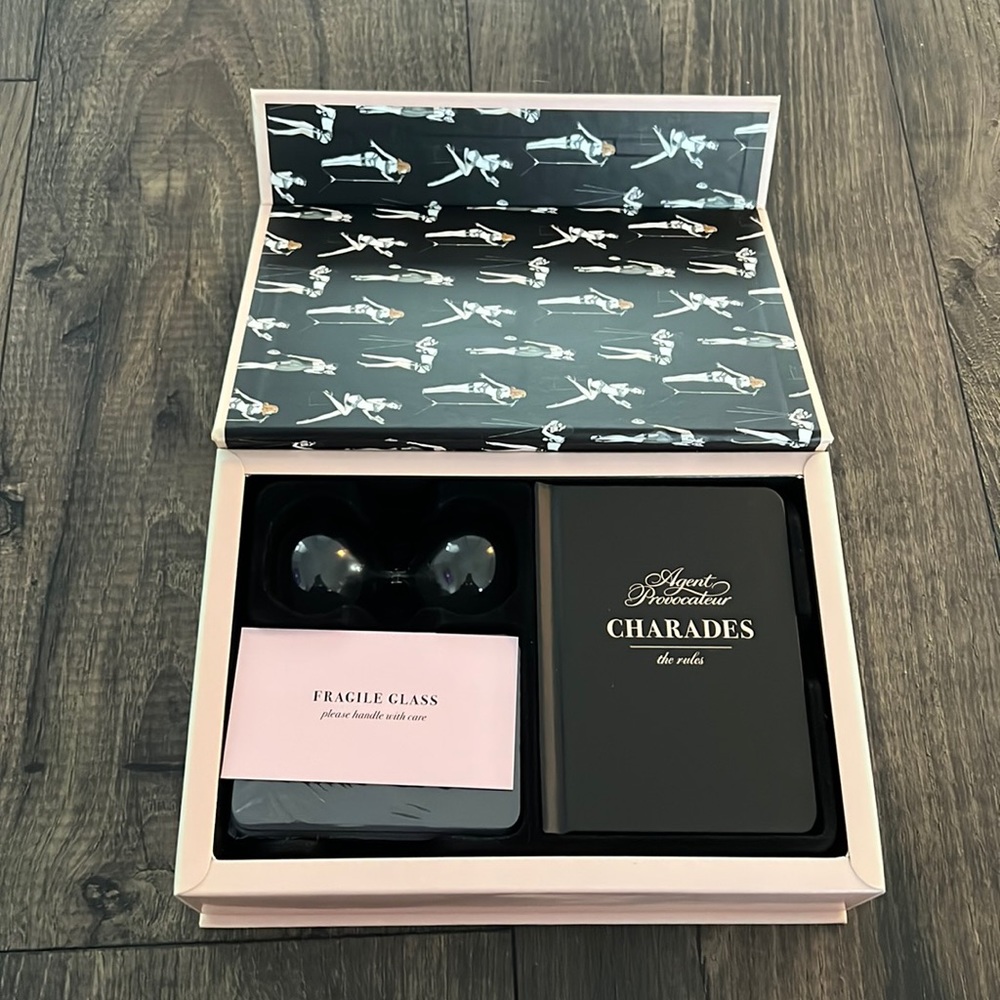 NWT Agent Provocateur Vintage Charades Game Set